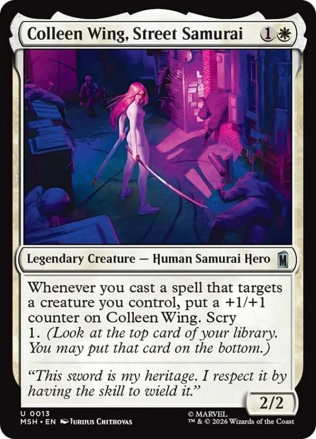 Colleen Wing, Street Samurai image