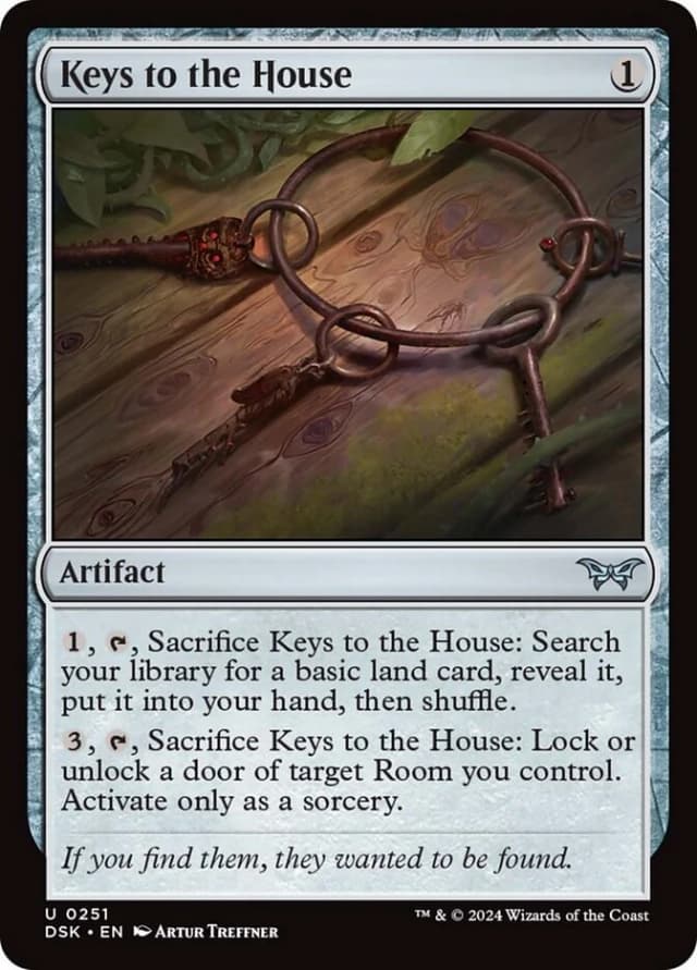 Keys to the House image