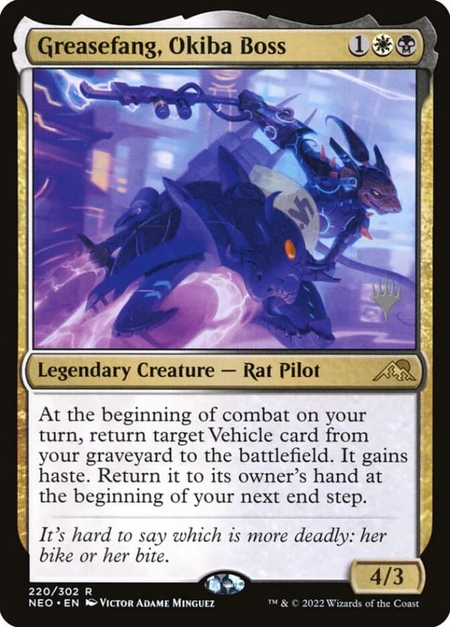 Greasefang, Okiba Boss image