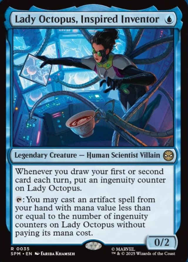 Lady Octopus, Inspired Inventor image