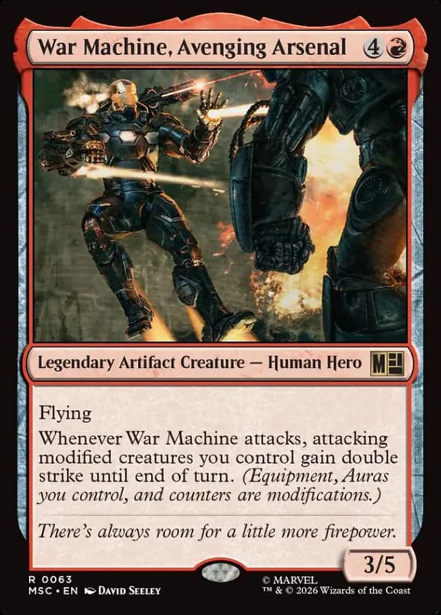 War Machine, Avenging Arsenal image