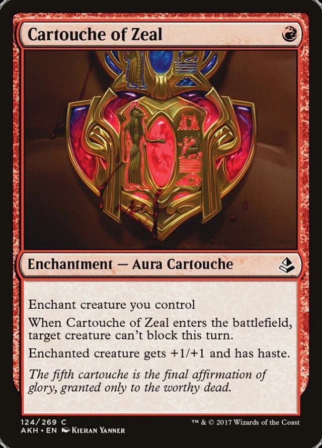 Cartouche of Zeal image