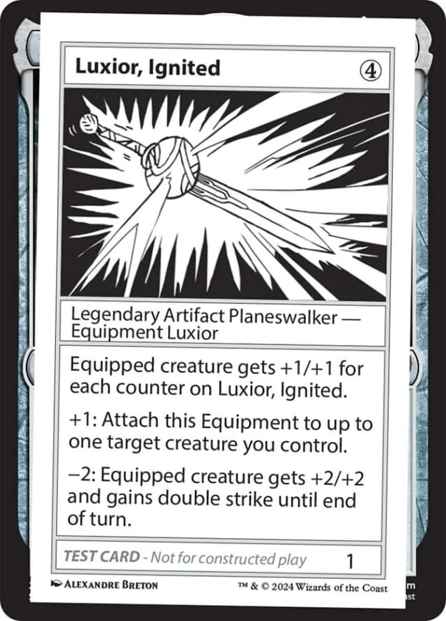 Luxior, Ignited image