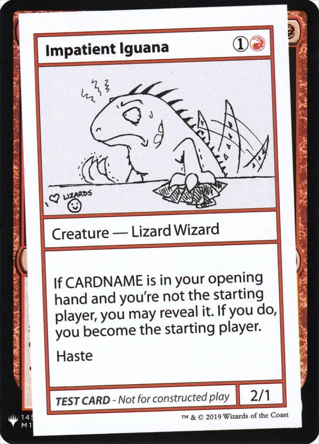 Impatient Iguana image