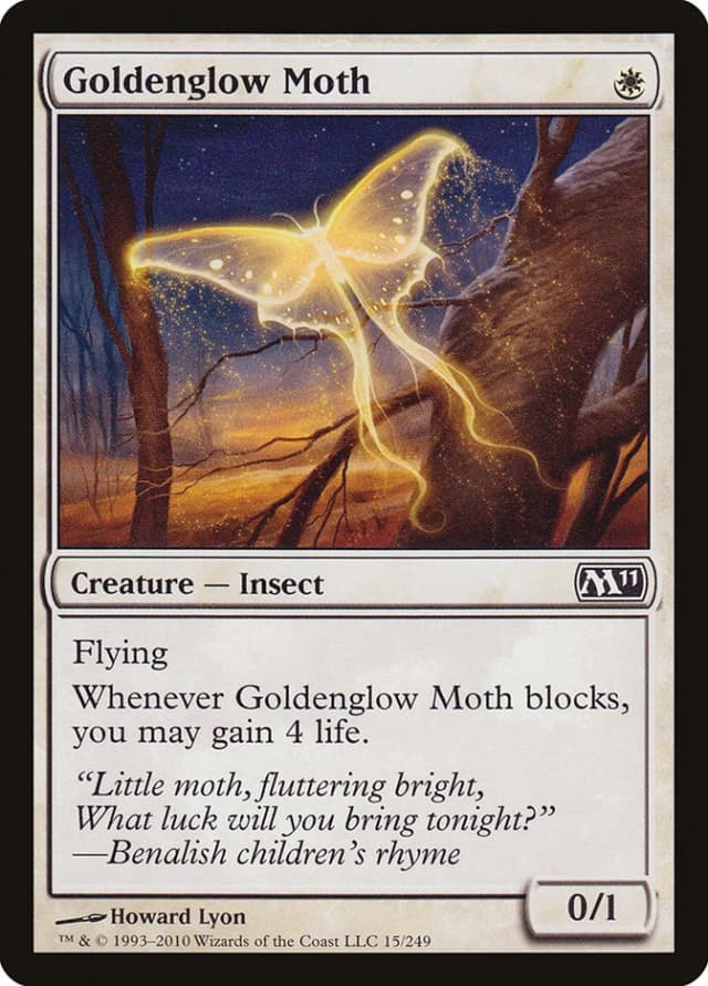 Goldenglow Moth image