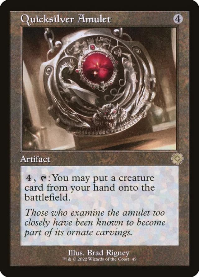 Quicksilver Amulet image