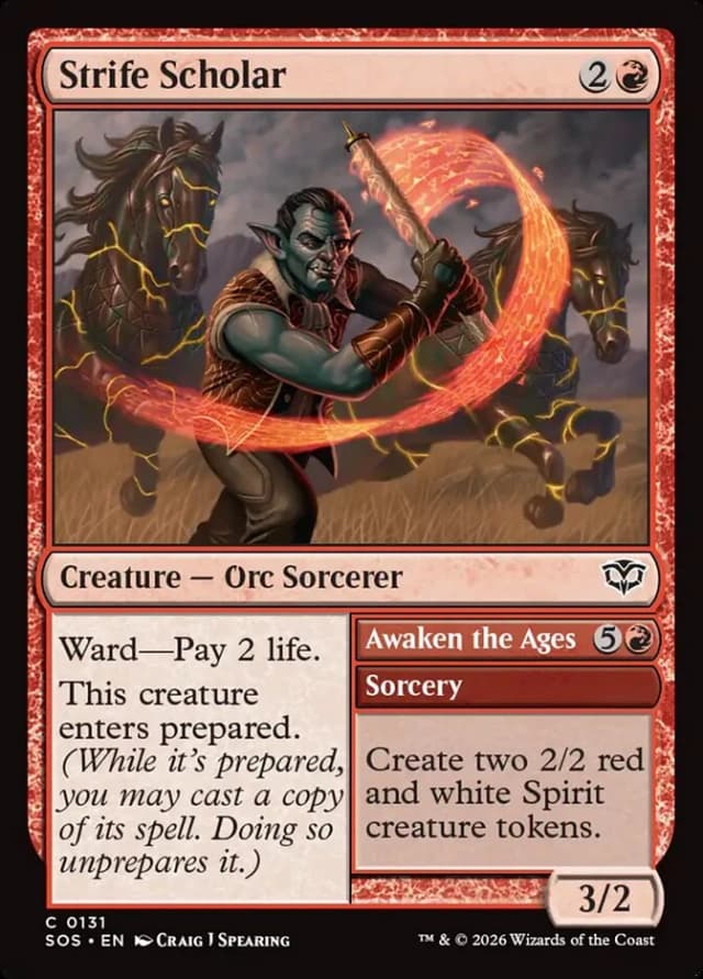 Strife Scholar // Awaken the Ages image