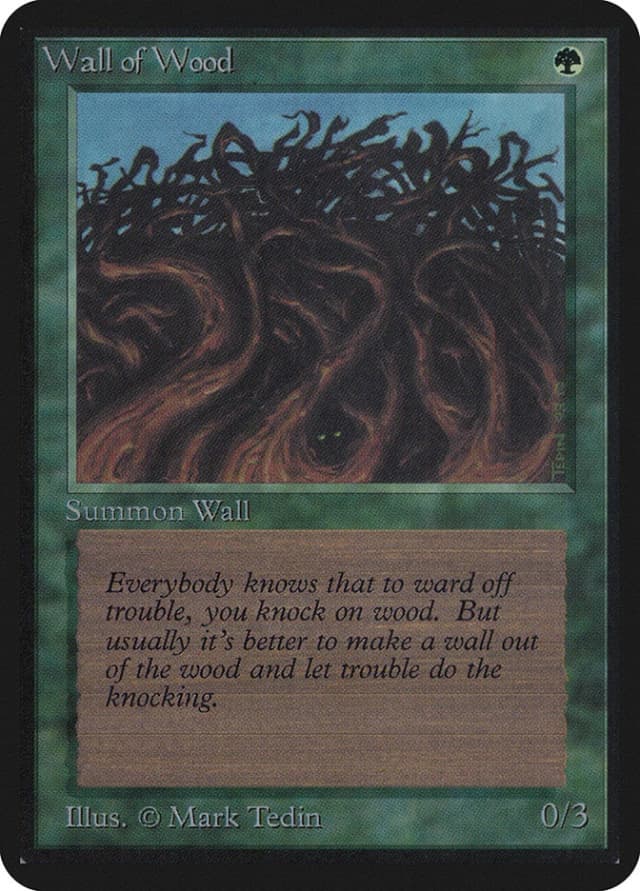 Wall of Wood image