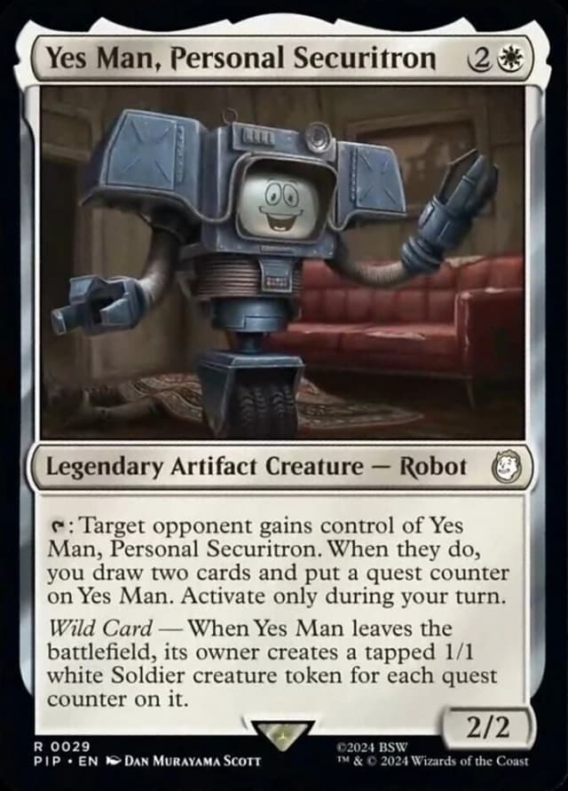 Yes Man, Personal Securitron image