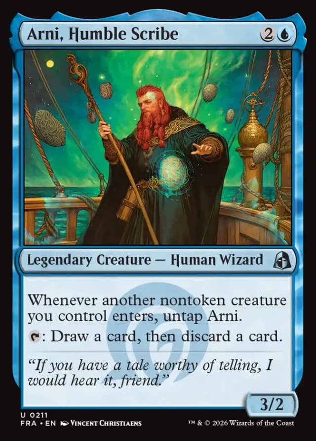 Arni, Humble Scribe image