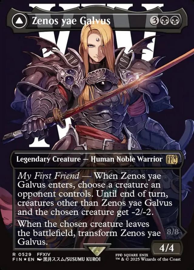 Zenos yae Galvus // Shinryu, Transcendent Rival image