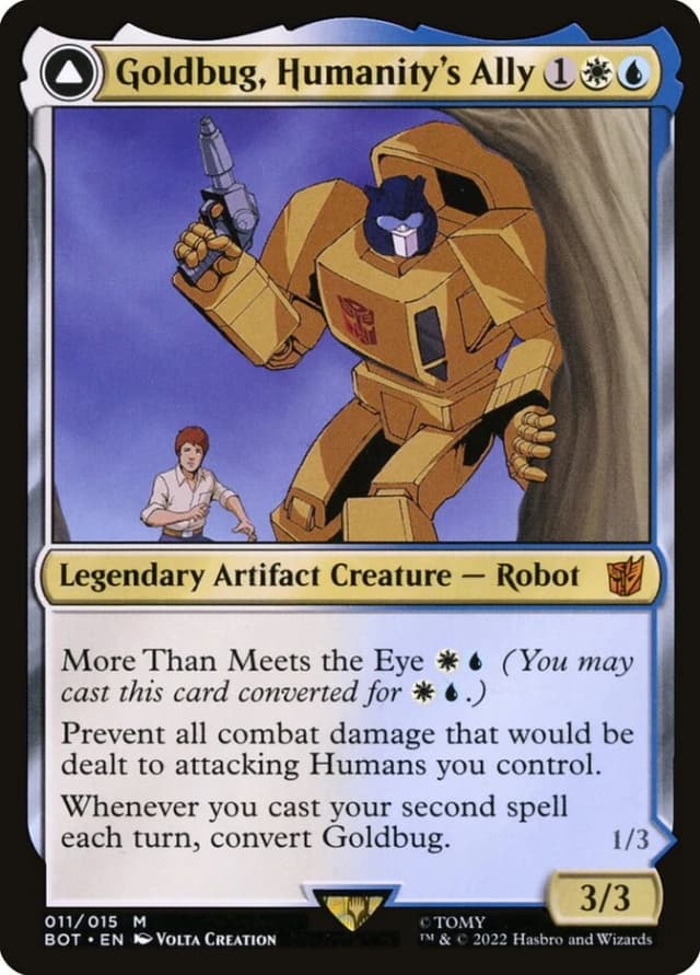 Goldbug, Humanity's Ally // Goldbug, Scrappy Scout image