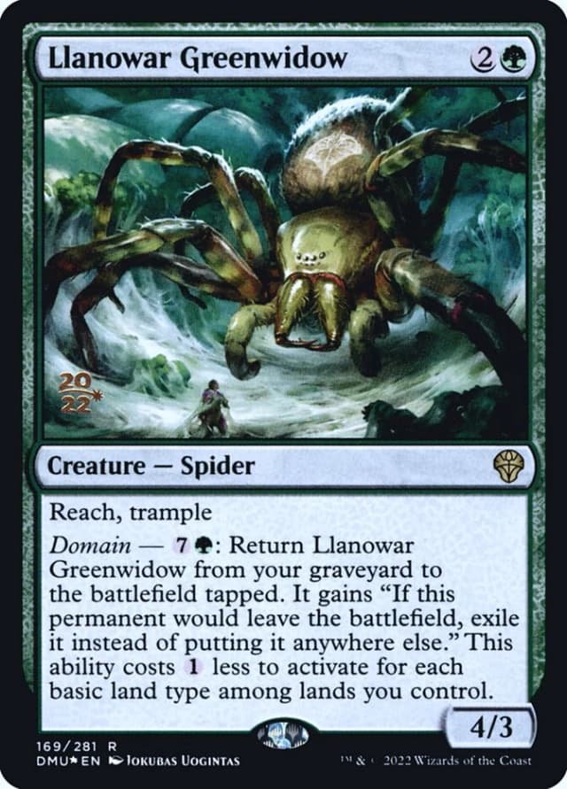 Llanowar Greenwidow image