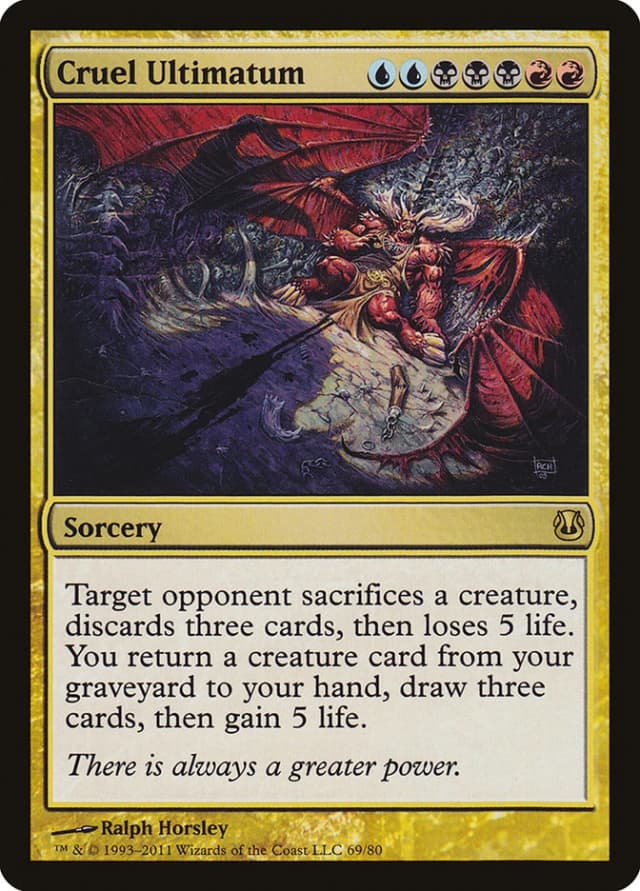 Cruel Ultimatum image