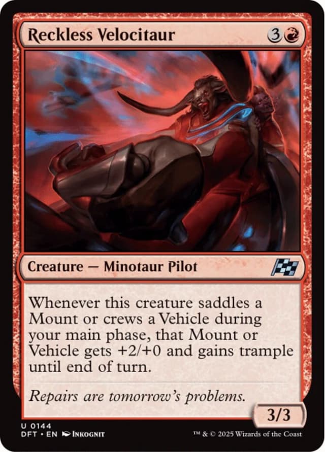 Reckless Velocitaur image