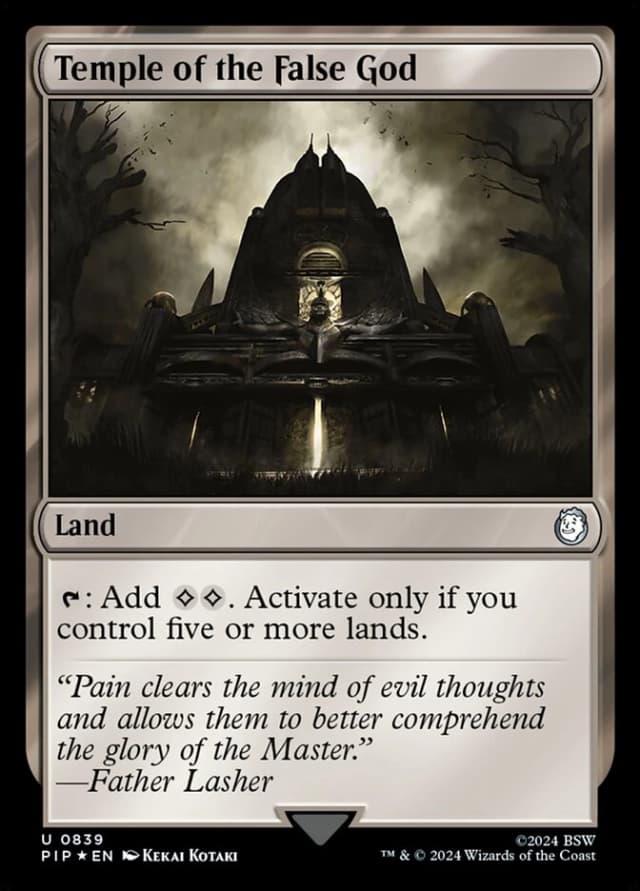Temple of the False God image