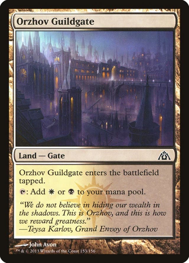 Orzhov Guildgate image