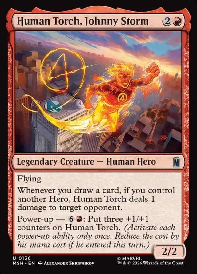 Human Torch, Johnny Storm image