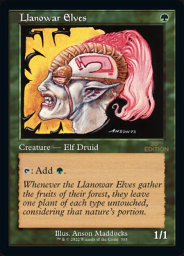 Llanowar Elves image