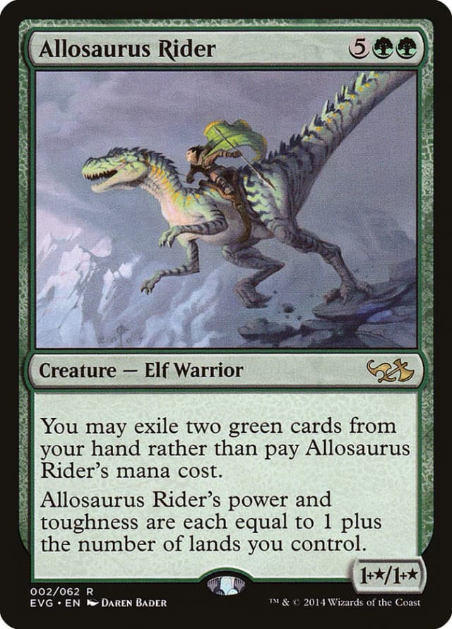 Allosaurus Rider image