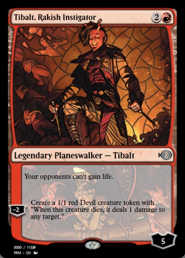 Tibalt, Rakish Instigator image