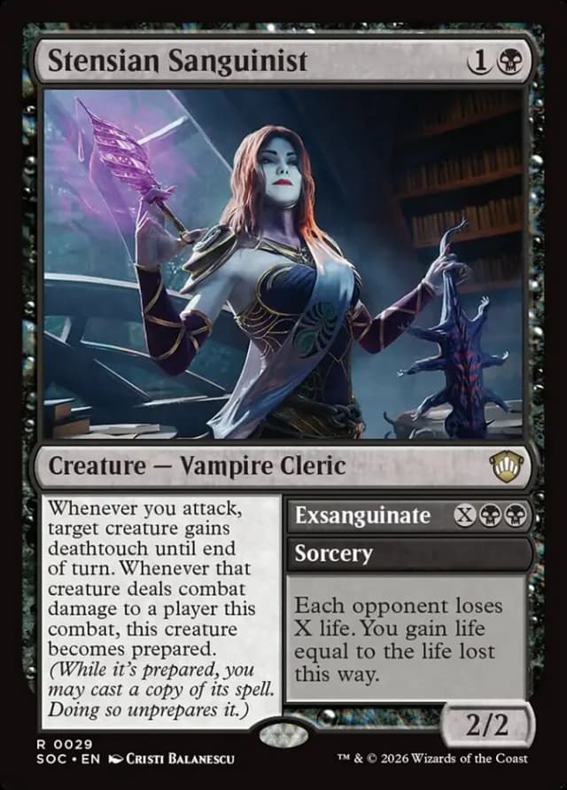 Stensian Sanguinist // Exsanguinate image