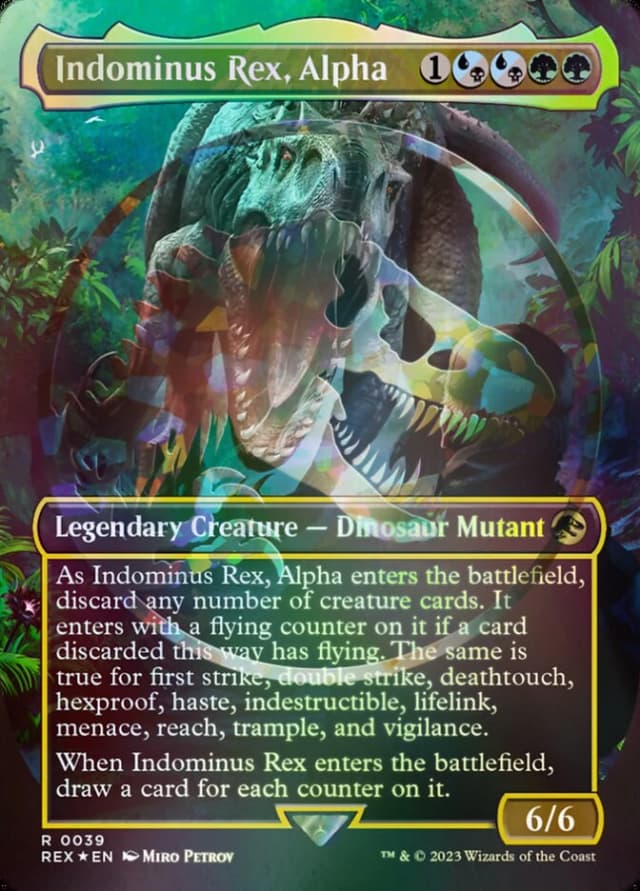 Indominus Rex, Alpha image