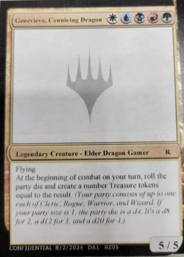 Genevieve, Conniving Dragon image