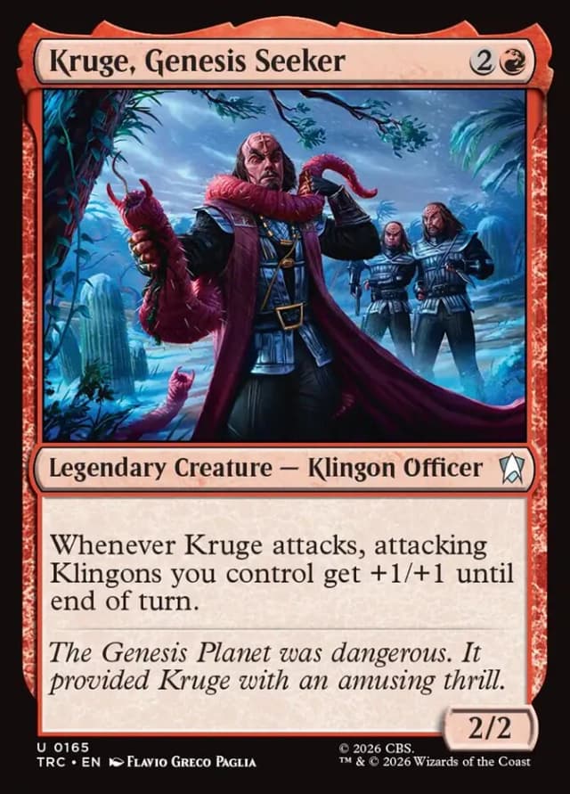 Kruge, Genesis Seeker image
