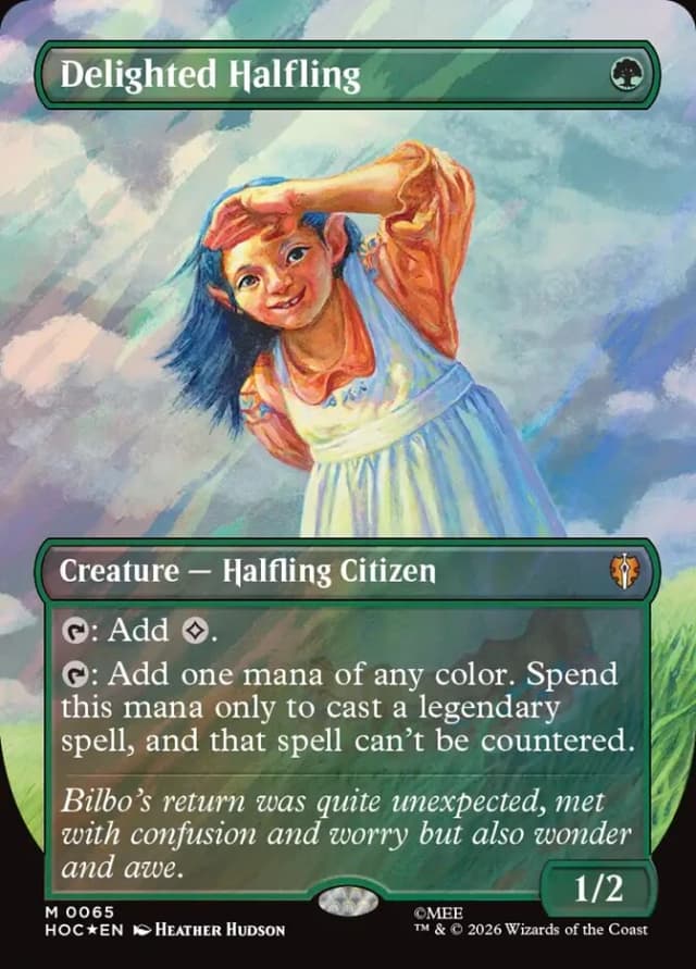 Delighted Halfling image