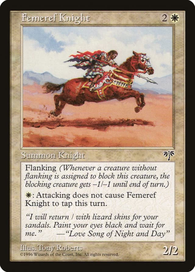 Femeref Knight image