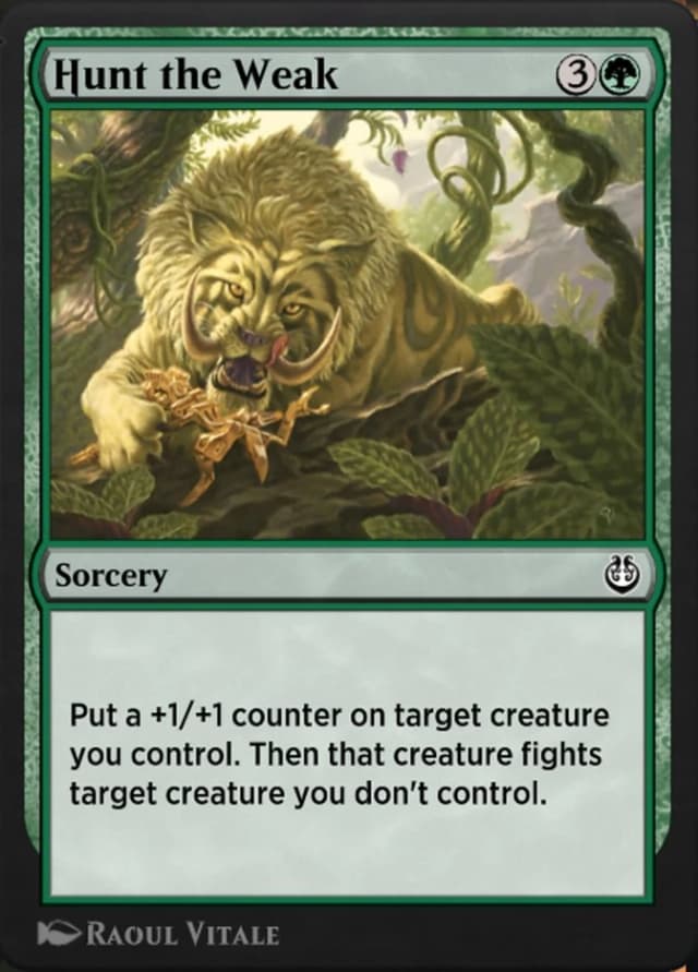 Hunt the Weak image