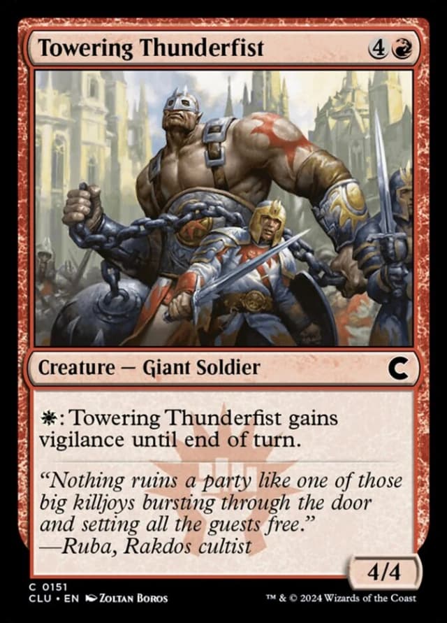 Towering Thunderfist image