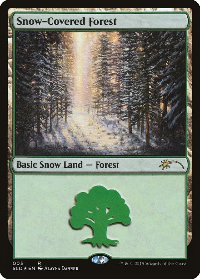 Snow-Covered Forest image