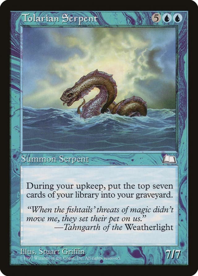Tolarian Serpent image