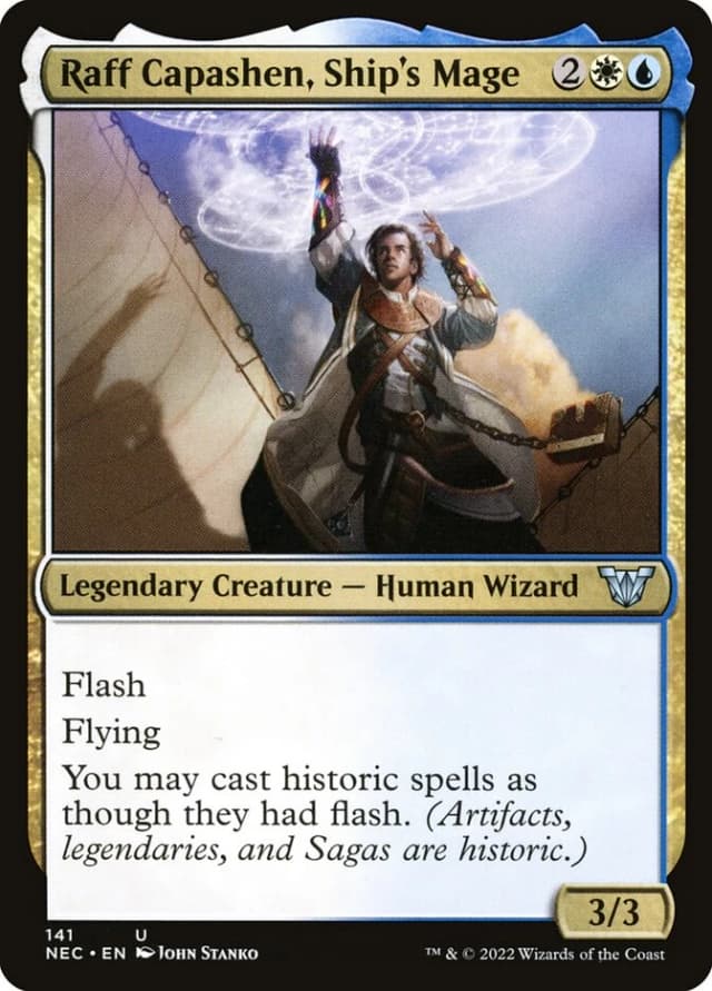 Raff Capashen, Ship's Mage image