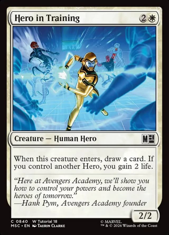 Hero in Training image