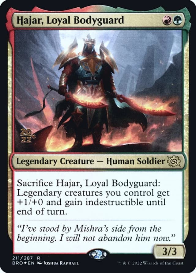 Hajar, Loyal Bodyguard image