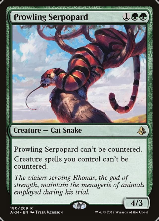 Prowling Serpopard image