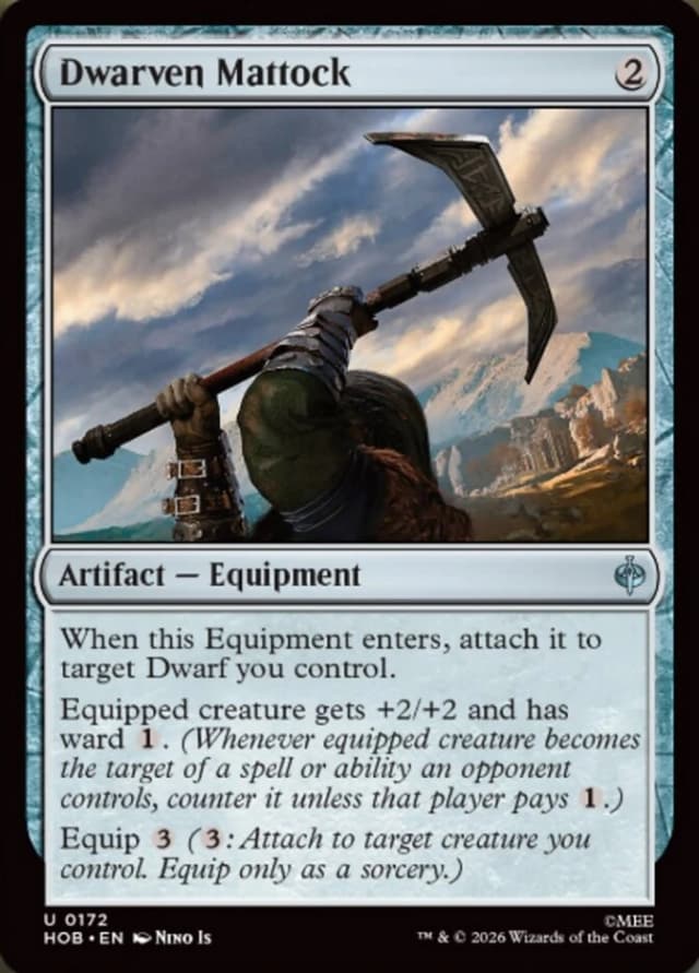 Dwarven Mattock image