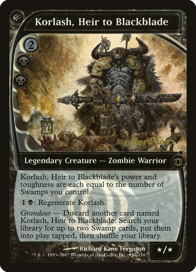 Korlash, Heir to Blackblade image