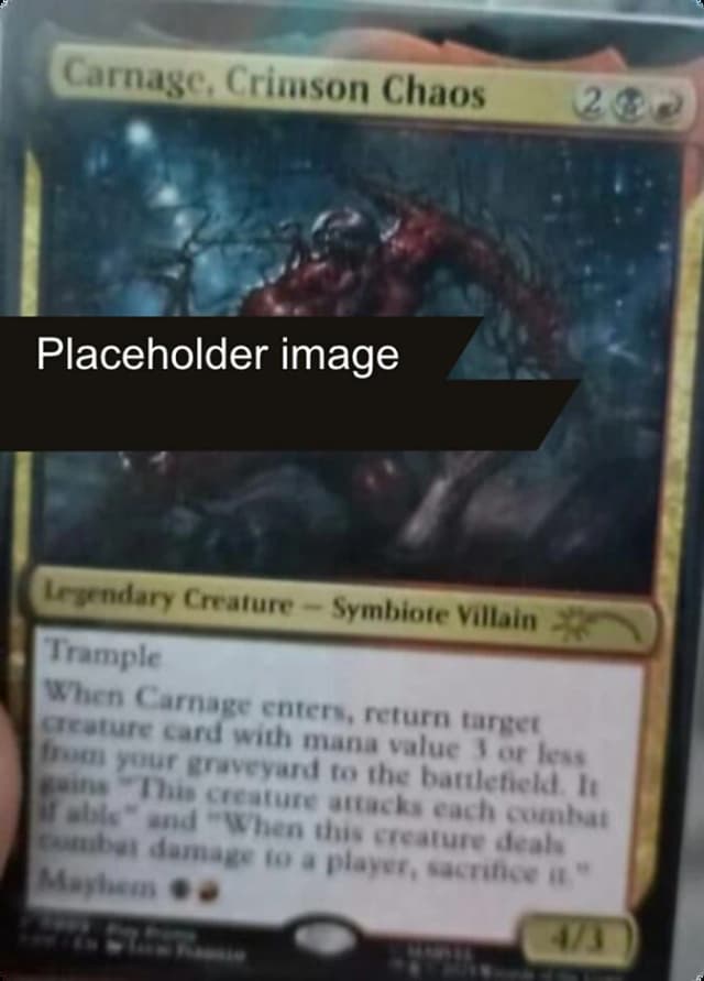 Carnage, Crimson Chaos image