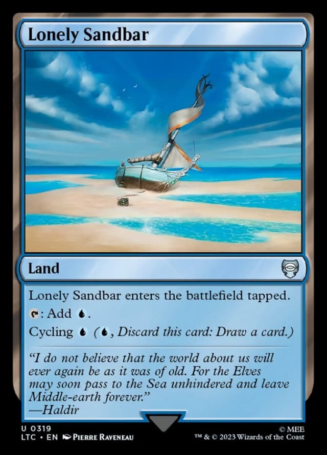 Lonely Sandbar image