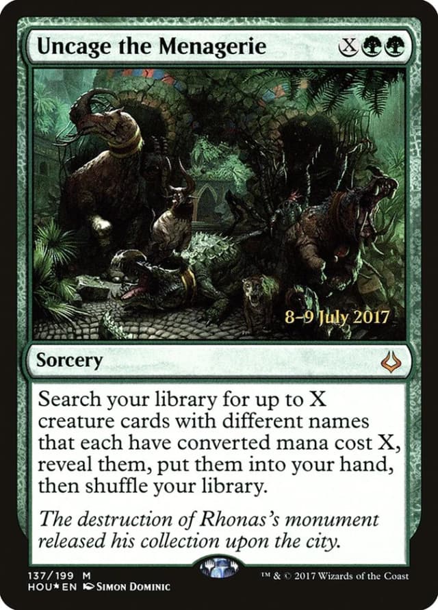 Uncage the Menagerie image