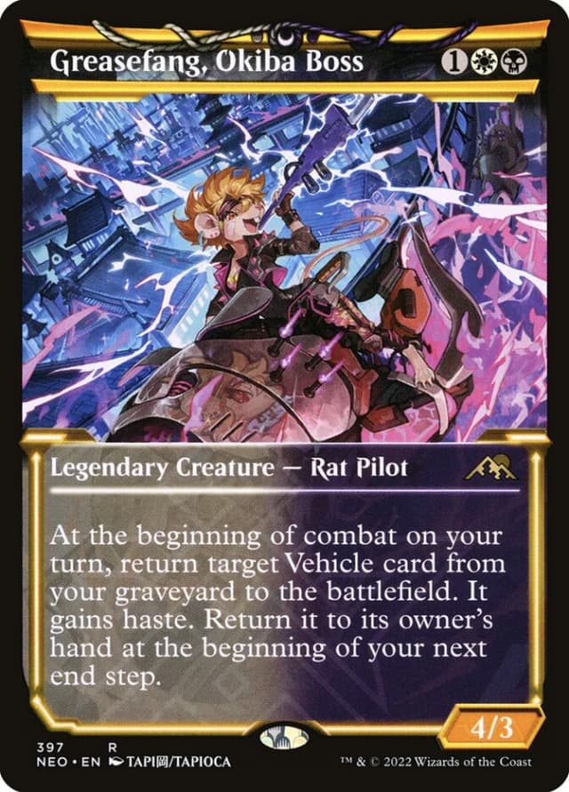 Greasefang, Okiba Boss image