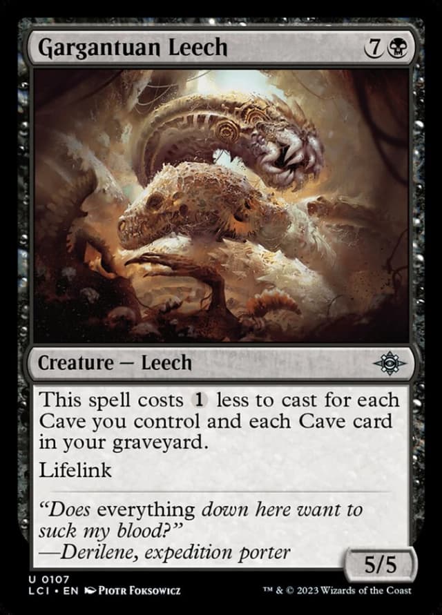 Gargantuan Leech image