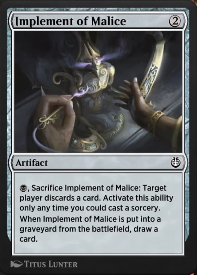 Implement of Malice image