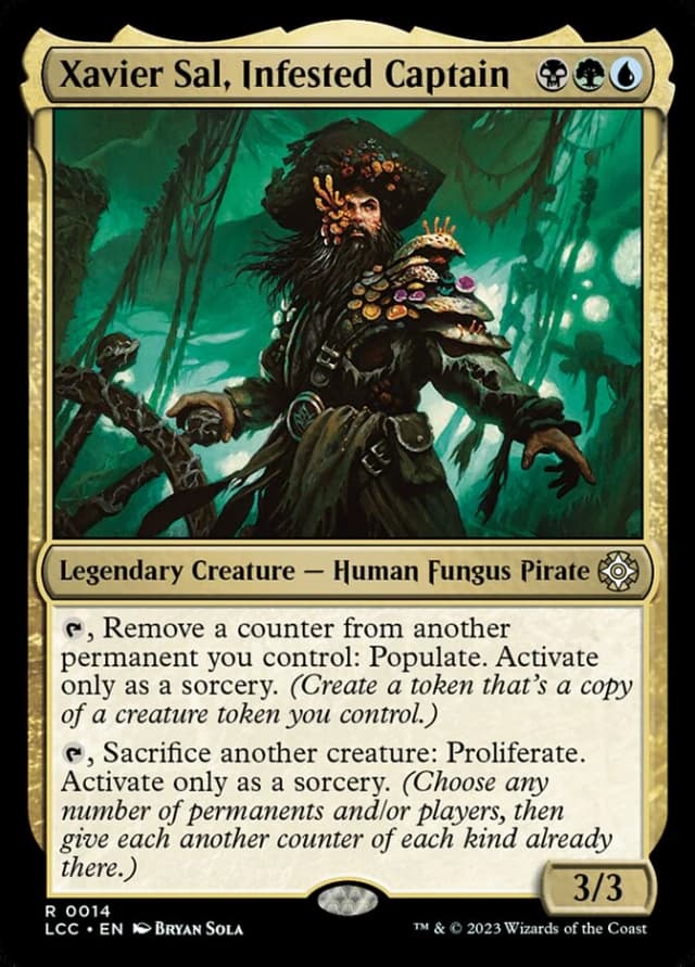 Xavier Sal, Infested Captain image