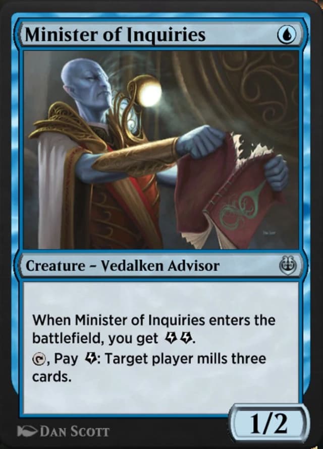 Minister of Inquiries image