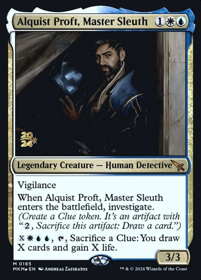 Alquist Proft, Master Sleuth image